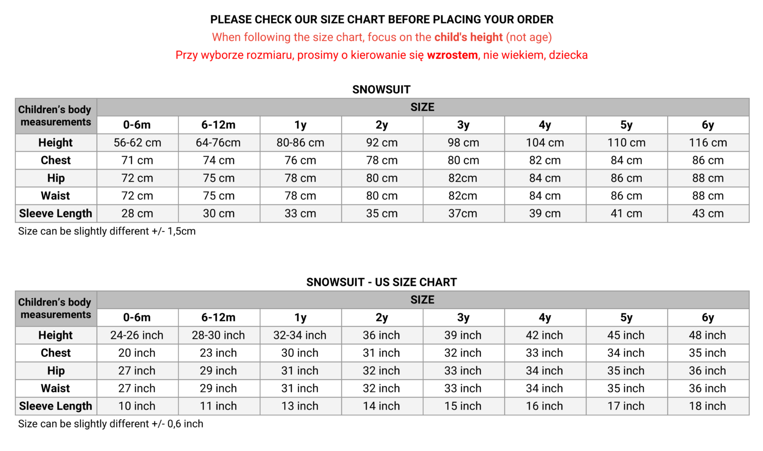 Fluff Size Chart Fluff fluff-size-chart-fluff