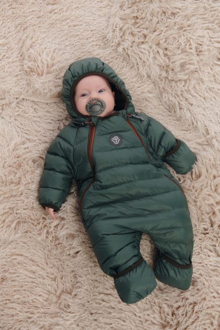 Alternative view of Peppermint baby snowsuit