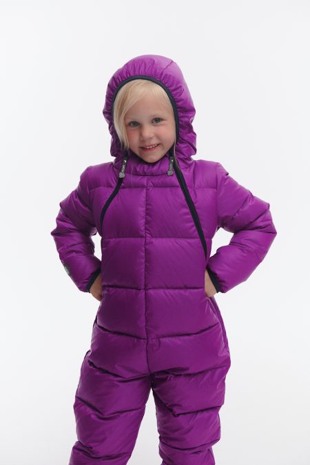 Purple kombinezon dziecięcy big puffer - obrazek 2