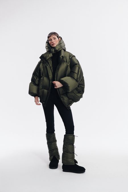 Kurtka puchowa Cloud Dark Green - obrazek 7