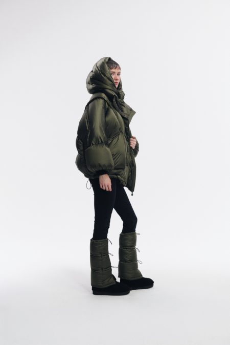 Kurtka puchowa Cloud Dark Green - obrazek 3