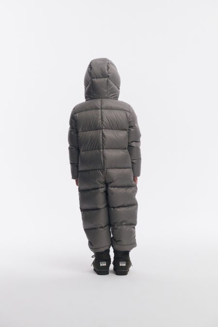 Grigio kombinezon dziecięcy big puffer - obrazek 4