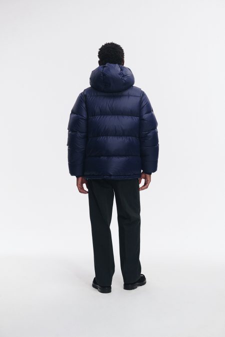 Kurtka puchowa 2in1 unisex Navy - obrazek 17