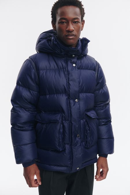 Kurtka puchowa 2in1 unisex Navy - obrazek 16