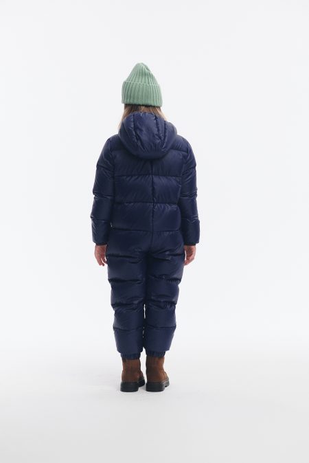 Navy kombinezon dziecięcy big puffer - obrazek 4
