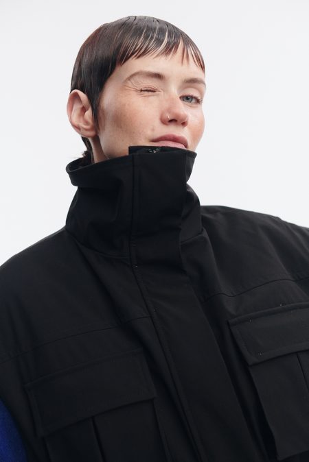 Wodoodporna kamizelka w stylu utility Black - obrazek 3