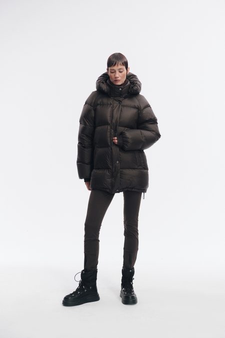 Kurtka unisex Dakota oversize Brown - obrazek 9