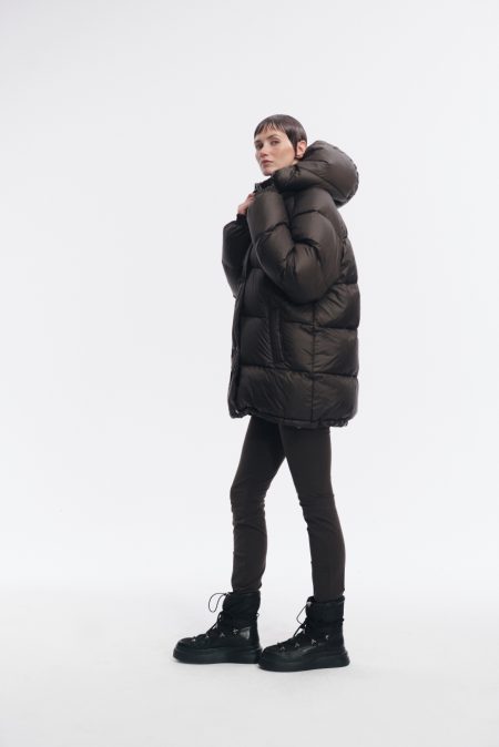 Kurtka unisex Dakota oversize Brown - obrazek 7