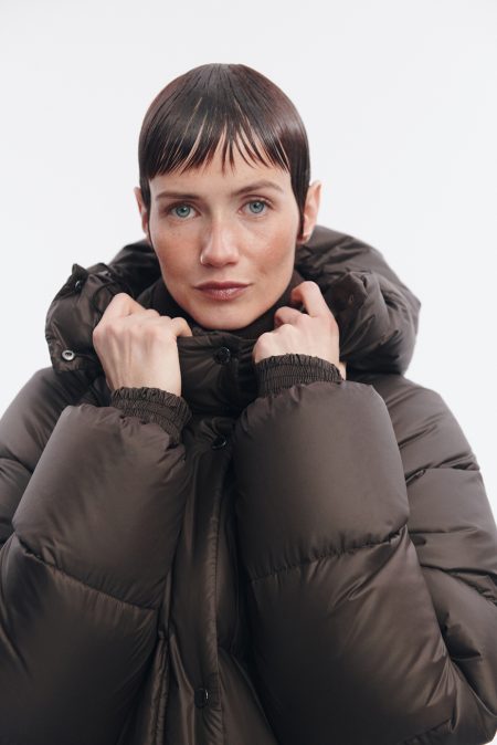 Kurtka unisex Dakota oversize Brown - obrazek 5