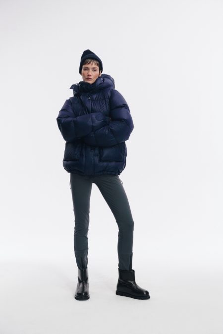 Kurtka puchowa 2in1 unisex Navy - obrazek 12
