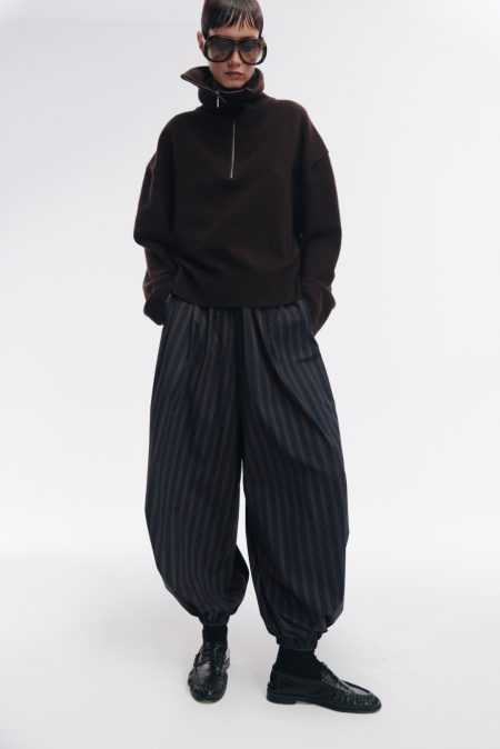 Sweter merino/kaszmir Brown - obrazek 7