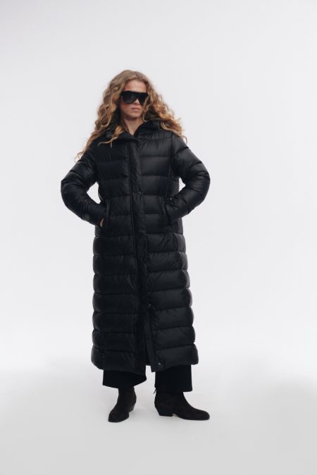Long coat Black - Image 5