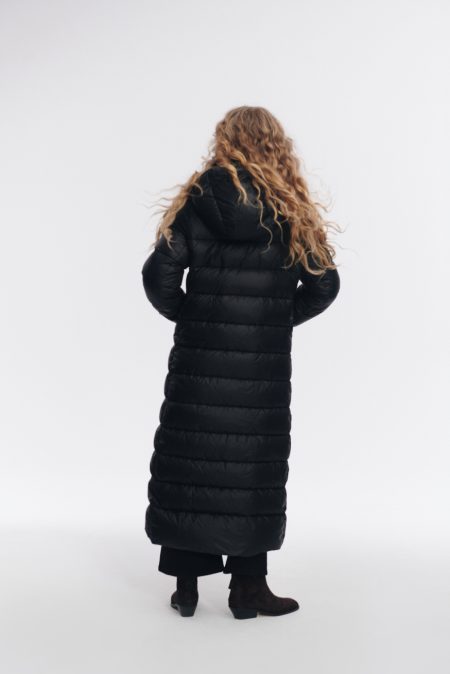 Long coat Black - Image 4