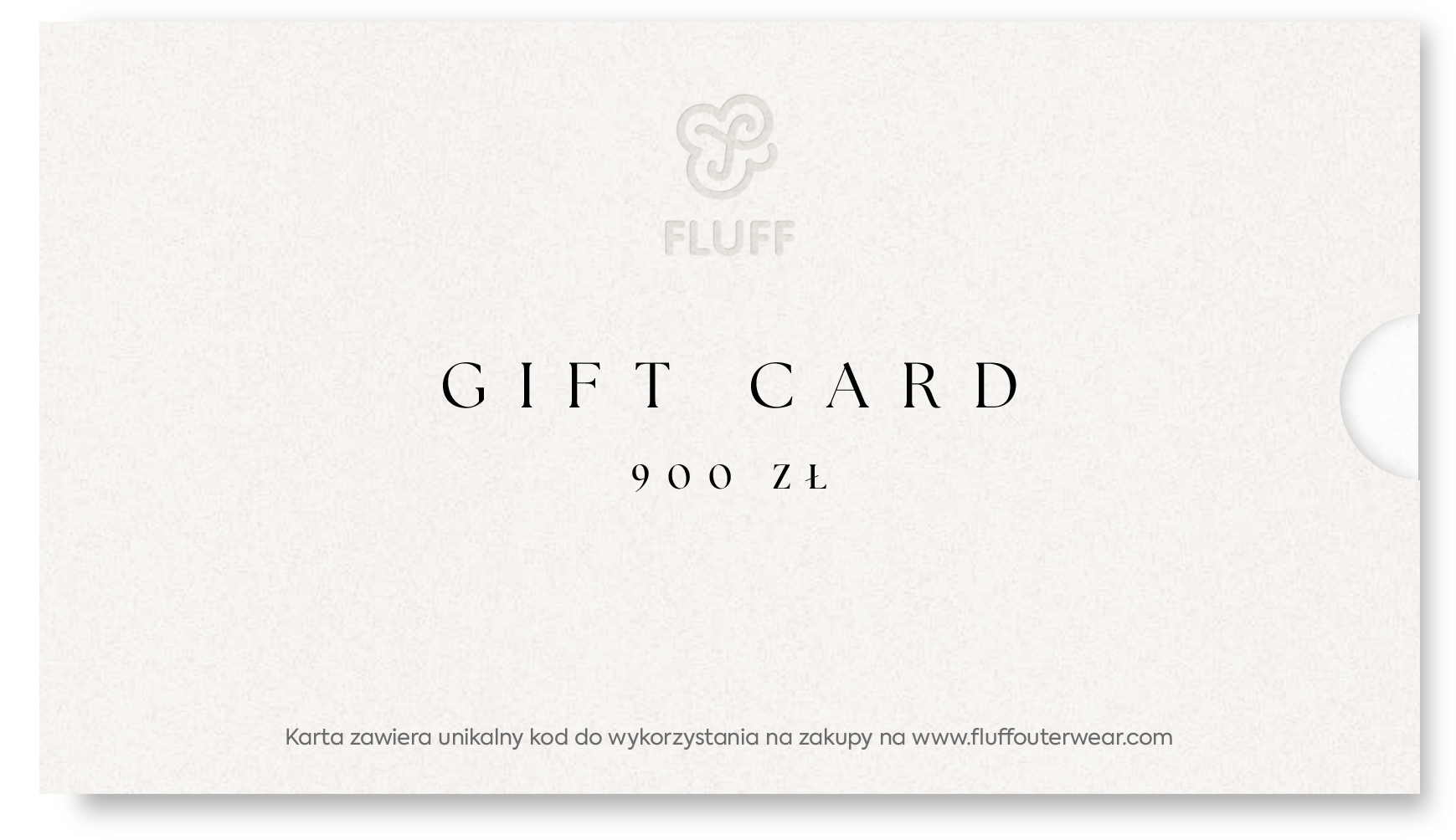 Gift Card Fluff