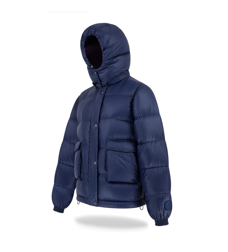 Kurtka puchowa 2in1 unisex Navy - obrazek 12
