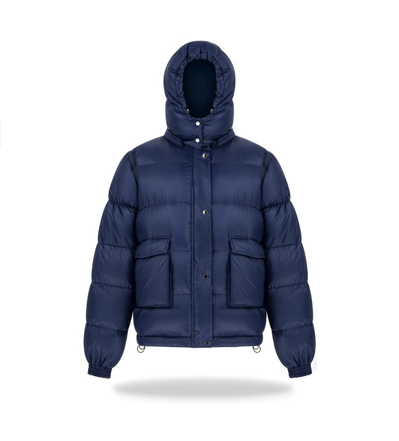 Kurtka puchowa 2in1 unisex Navy