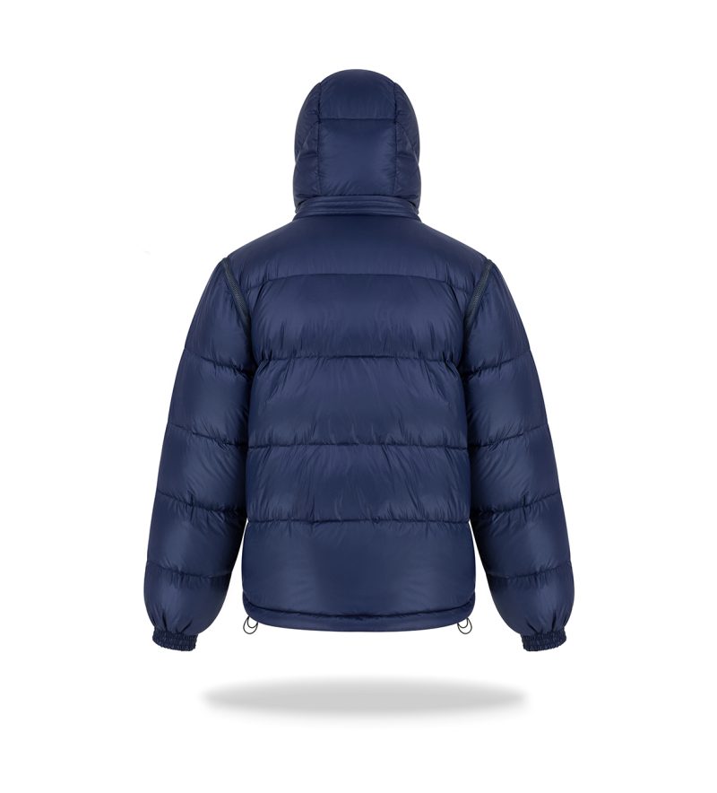 Kurtka puchowa 2in1 unisex Navy - obrazek 13