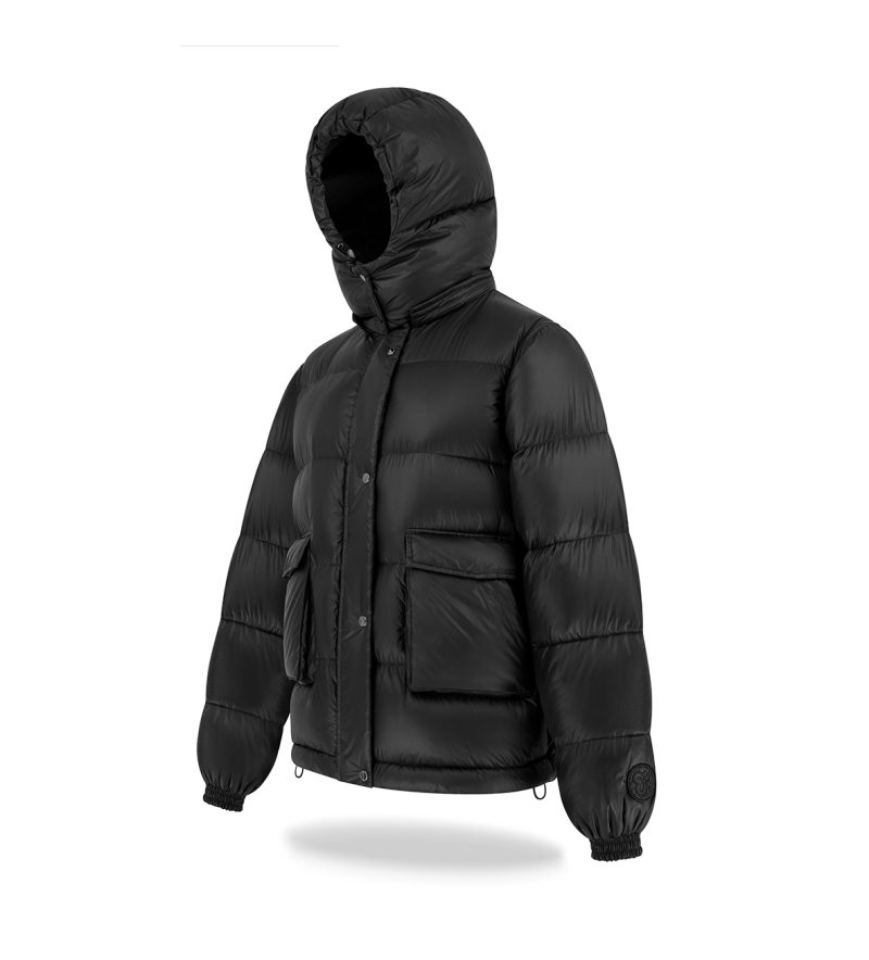 Kurtka puchowa 2in1 unisex Black - obrazek 8