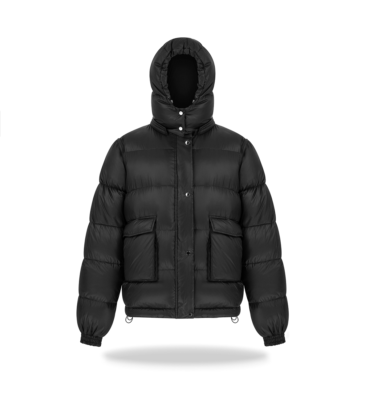 Kurtka puchowa 2in1 unisex Black