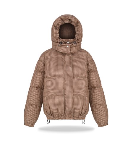Kurtka Bomber Checkered