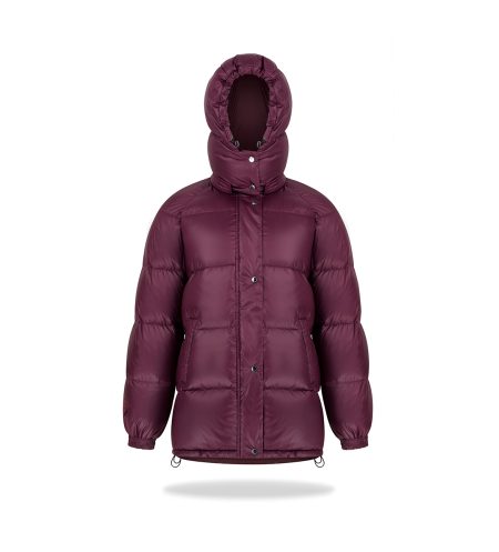 Kurtka unisex Dakota oversize Burgundy