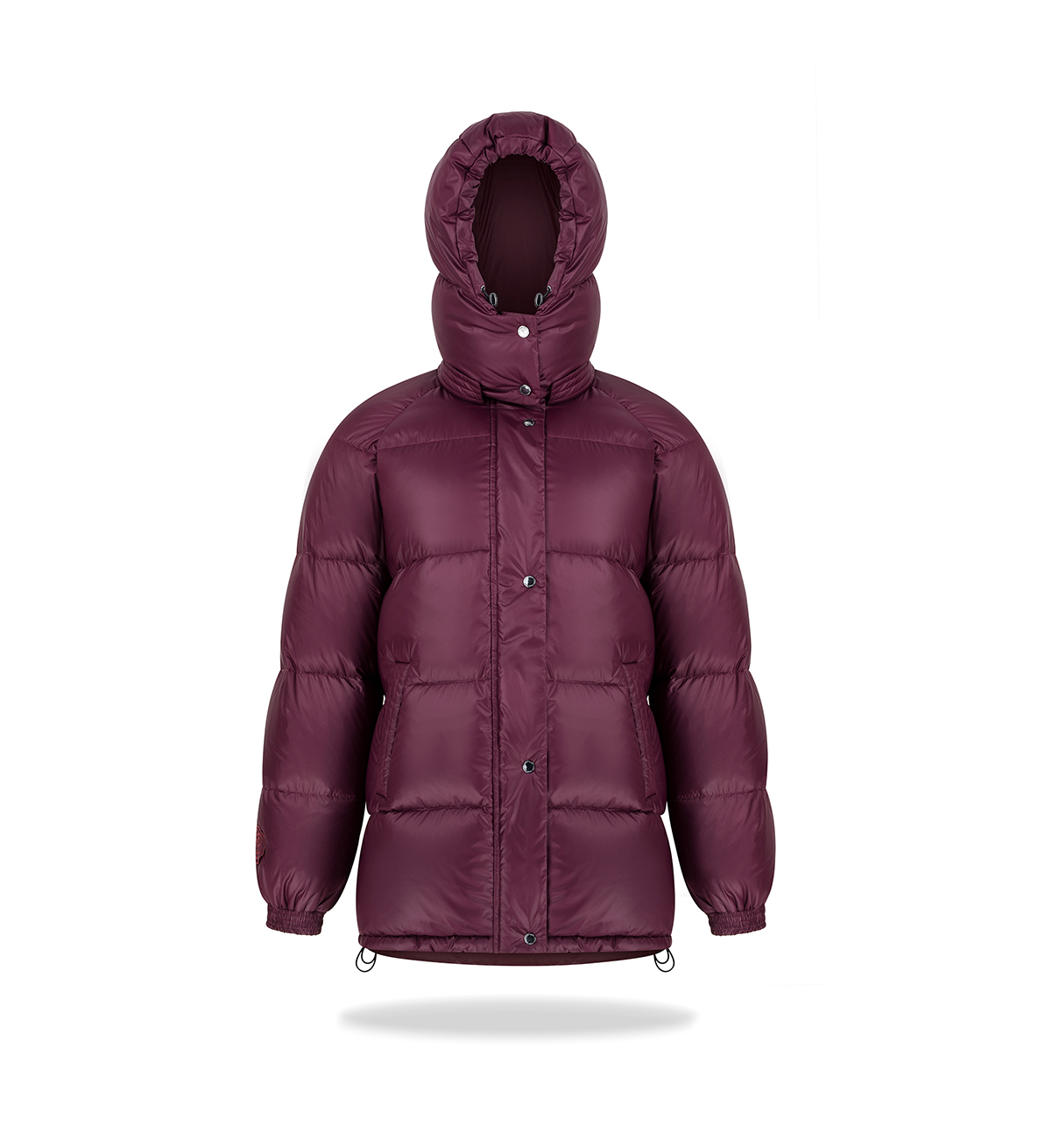 Kurtka unisex Dakota oversize Burgundy