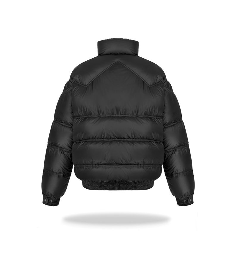 Oversizowa kurtka bomber Black - obrazek 5