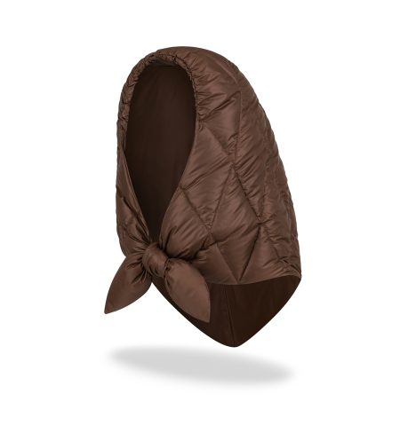Puchowa chusta Brown