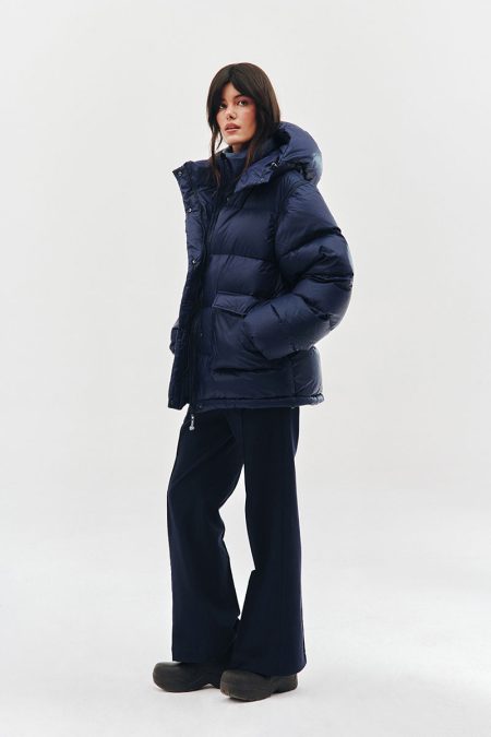 Alternative view of Kurtka puchowa 2in1 unisex Navy