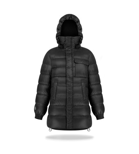 Kurtka puchowa z kieszonką Black