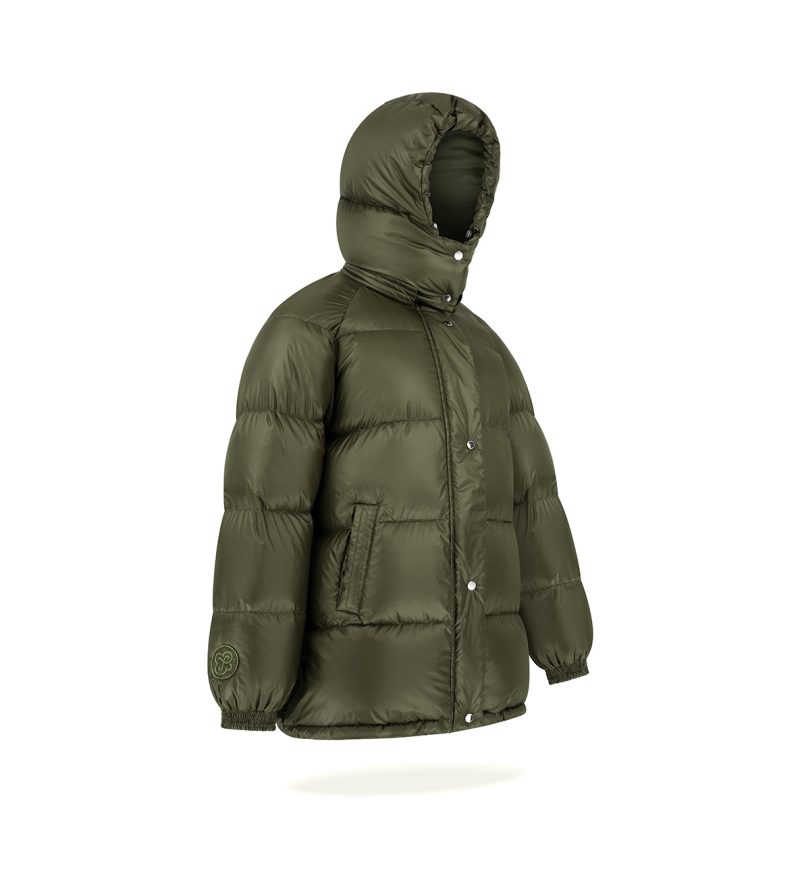 Kurtka unisex Dakota oversize Khaki - obrazek 8