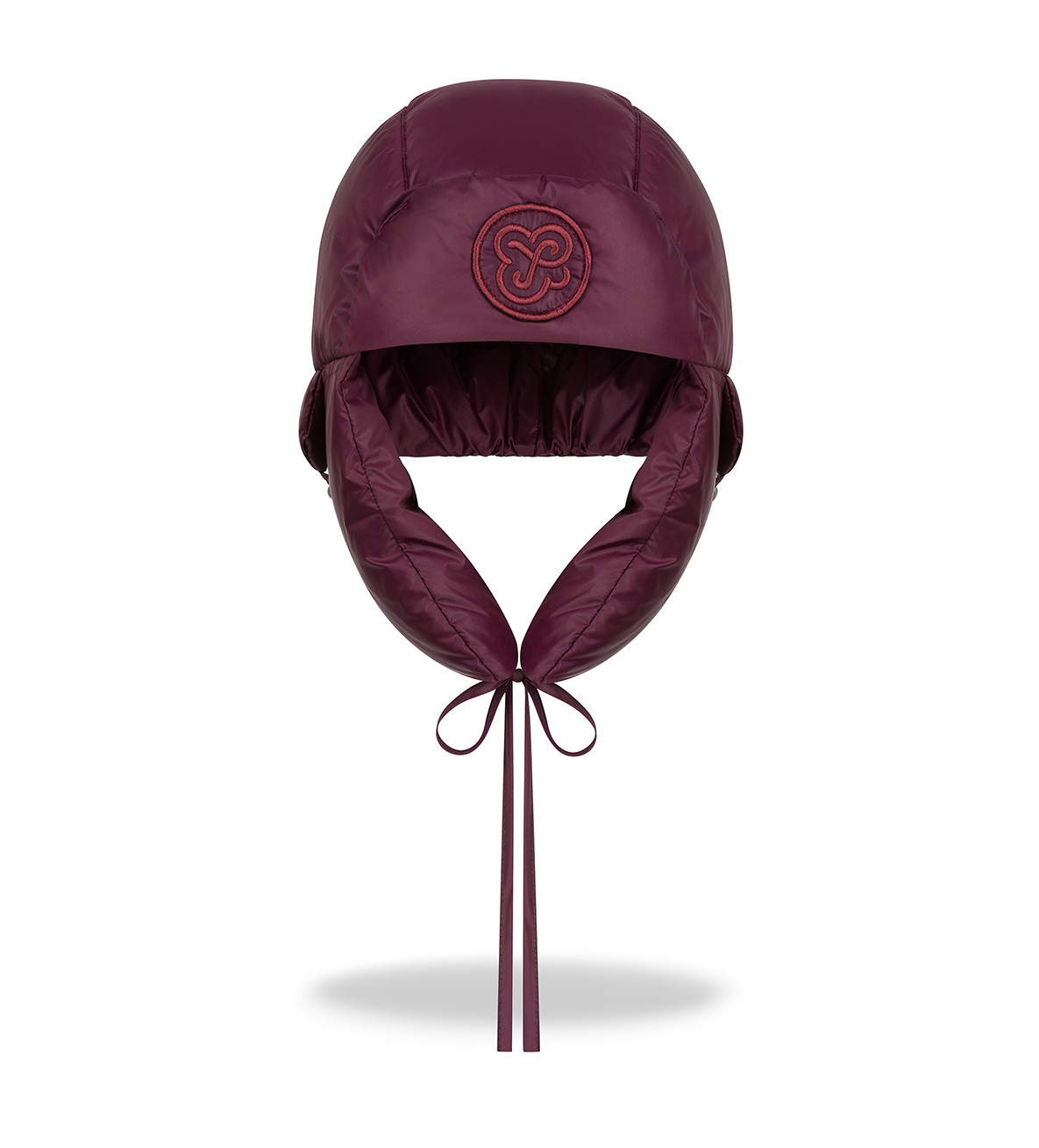 Puffer hat Burgundy