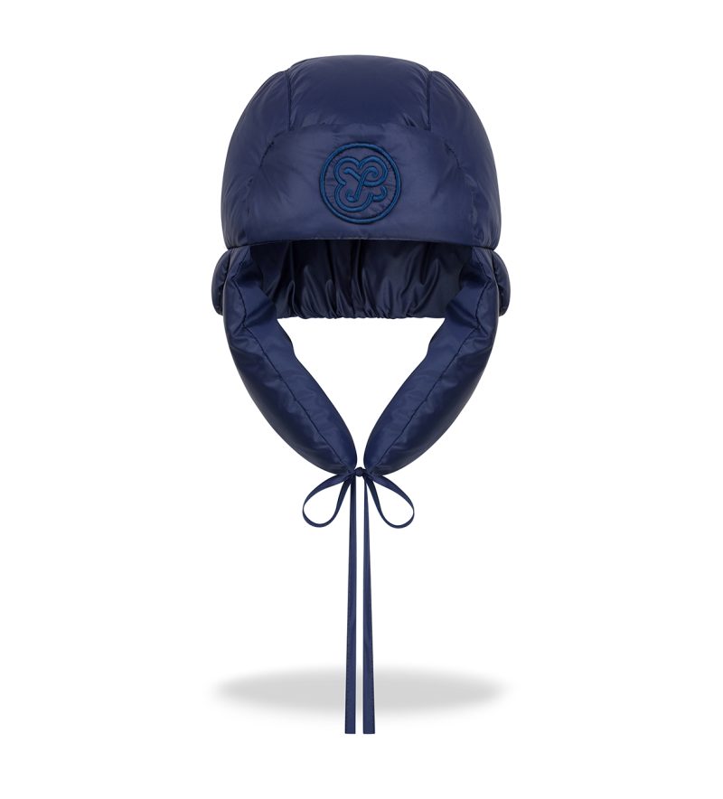 Puchowa czapka Navy