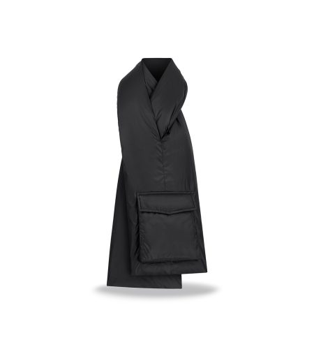 Puchowy szal Black
