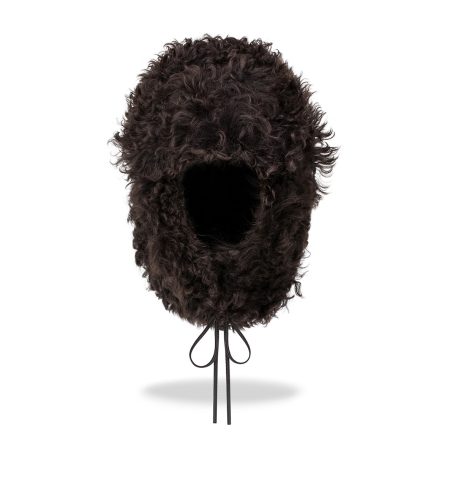 Kożuchowa czapka Brown