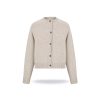 Cardigan wool/cashmere Beige