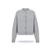 Cardigan wool/cashmere Light grey