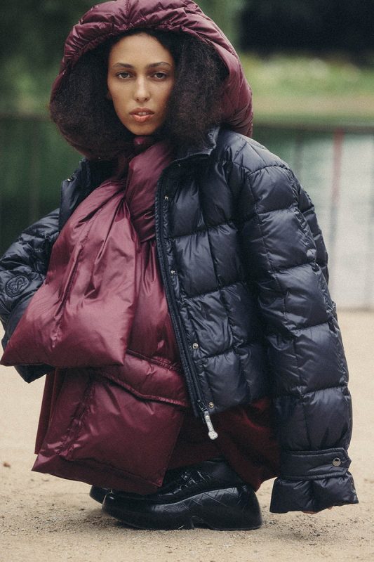 Warstwowa stylizacja Fluff