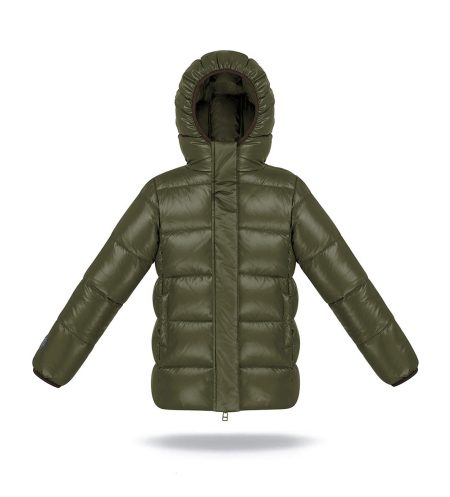 Khaki Big Puffer jacket