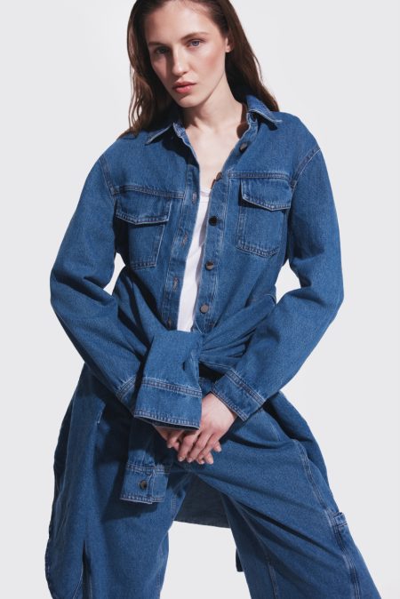 Alternative view of Spodnie Classic Indigo denim