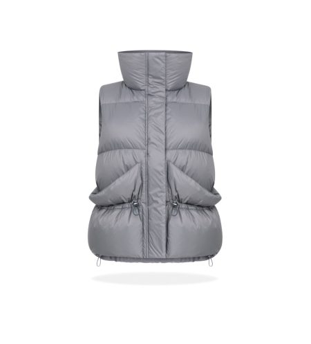 Puchowy bezrękawnik Grey - L