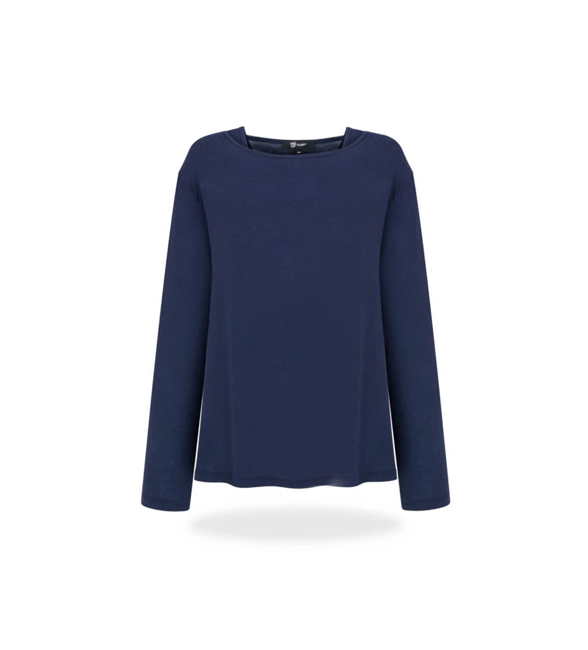 Boat-neck layer set Navy