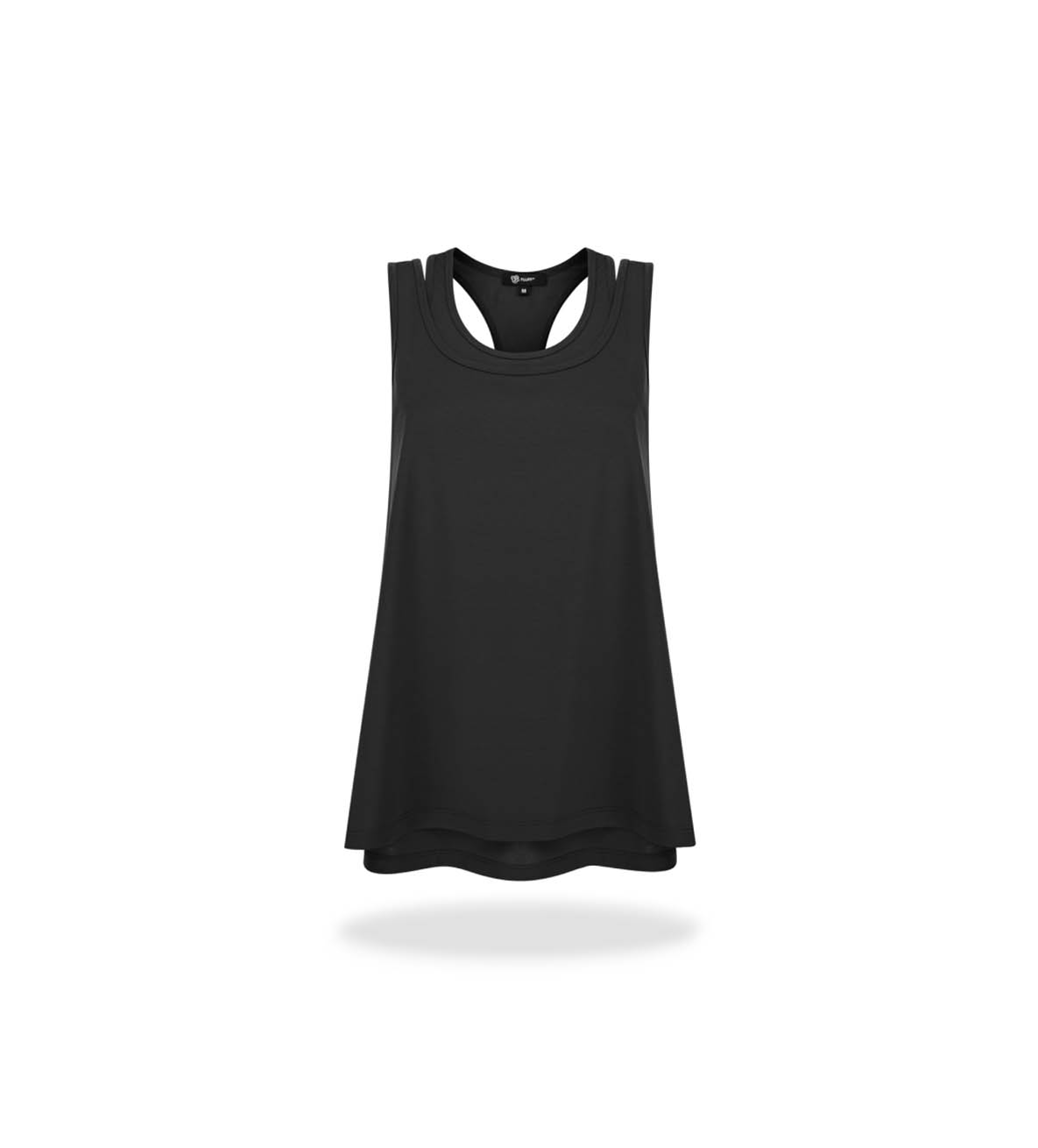 Layered tank set Black