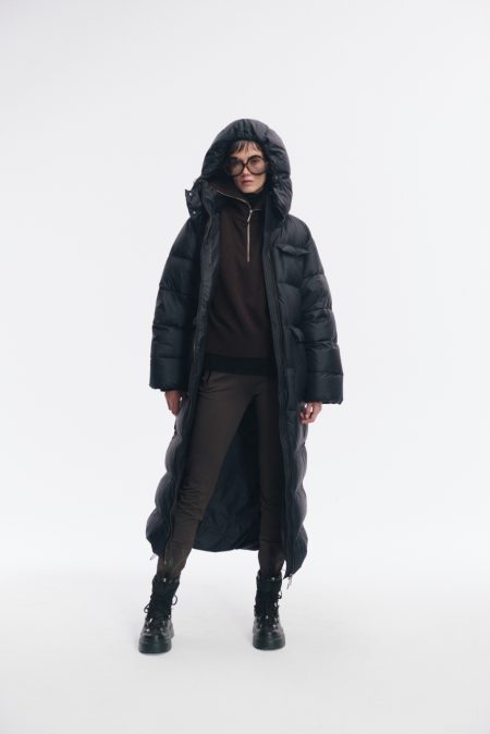 Puchowy płaszcz Oslo Black - obrazek 4
