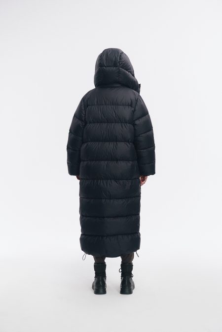 Puchowy płaszcz Oslo Black - obrazek 3