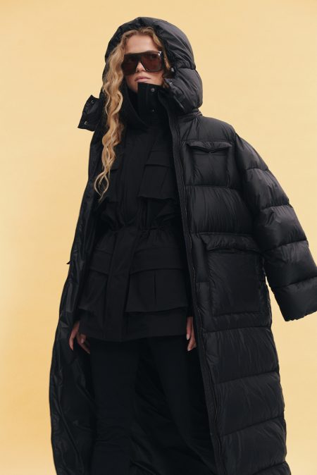Puchowy płaszcz Oslo Black - obrazek 7