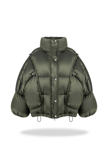 Kurtka puchowa Cloud Dark Green - obrazek 11