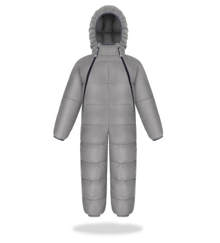 Grigio kombinezon dziecięcy big puffer
