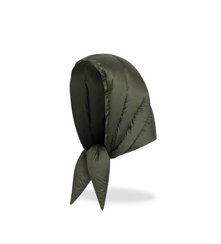 Puchowa chusta Dark green - obrazek 7